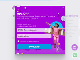 'toymania.com.br' screenshot