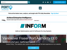 'porttechnology.org' screenshot