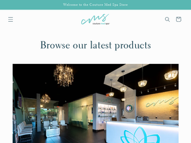 couturemedspa.com homepage screenshot