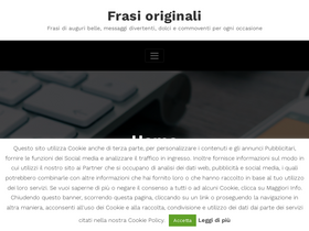 'frasioriginali.it' screenshot