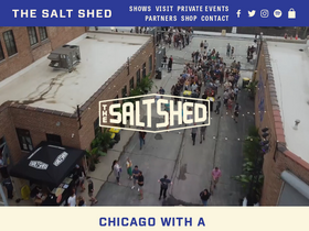 'saltshedchicago.com' screenshot