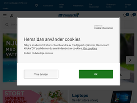 'computersalg.se' screenshot