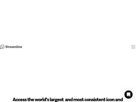 'streamlinehq.com' screenshot