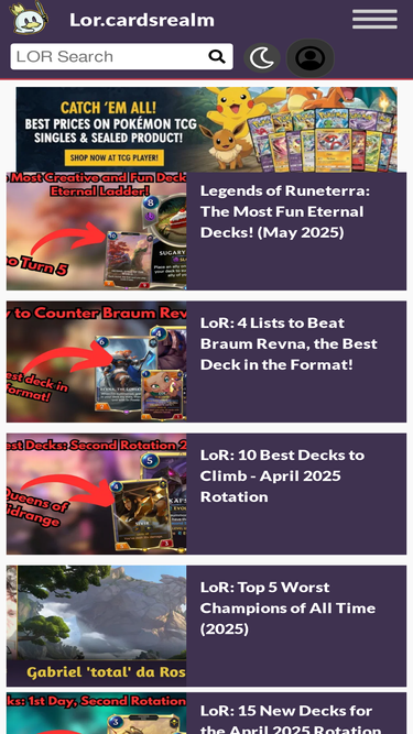 lor.cardsrealm.com