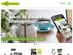 'vancranenbroek.nl' screenshot