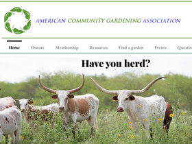 'communitygarden.org' screenshot