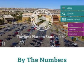 'epcc.edu' screenshot