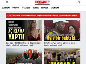 'yasamgazetesi.com.tr' screenshot