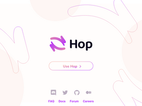 'hop.exchange' screenshot