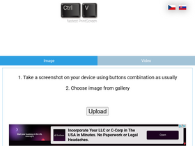 'ctrlv.cz' screenshot