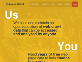 'commoncrawl.org' screenshot