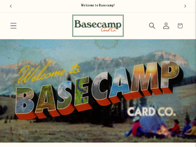 basecampcards.ca homepage screenshot