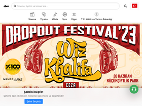 'biletinial.com' screenshot