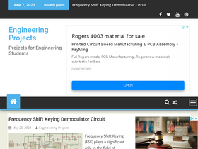 'bestengineeringprojects.com' screenshot