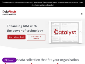 'datafinch.com' screenshot