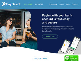 'paydirectnow.com' screenshot