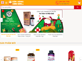 'sanhangchinhhang.vn' screenshot