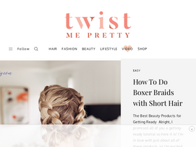 'twistmepretty.com' screenshot