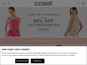 'coastfashion.com' screenshot