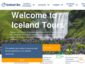 'icelandtours.is' screenshot