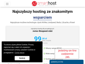 'smarthost.pl' screenshot