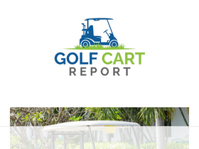 'golfcartreport.com' screenshot