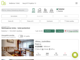 'kampas.lt' screenshot