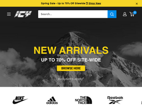 Icy Vintage website screenshot