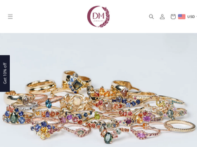 Dallas Maynard Jewelry homepage screenshot