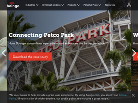 'boingo.com' screenshot