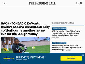 'mcall.com' screenshot