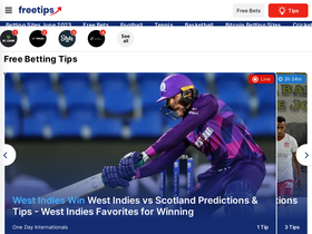 'freetips.com' screenshot