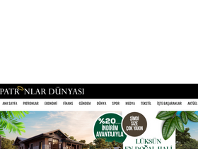 'patronlardunyasi.com' screenshot
