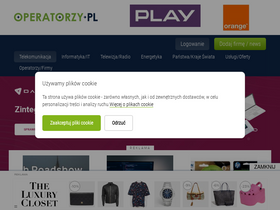 'operatorzy.pl' screenshot