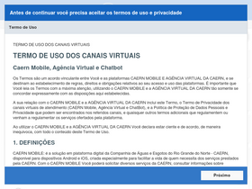 'caern.com.br' screenshot
