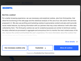 'econyl.com' screenshot