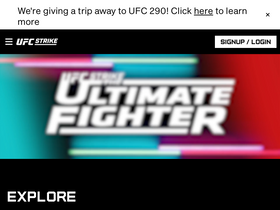 'ufcstrike.com' screenshot