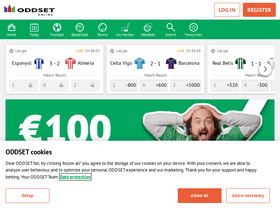 'oddset.de' screenshot