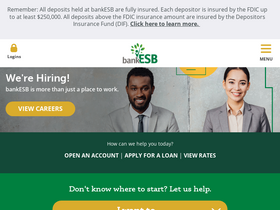 'bankesb.com' screenshot