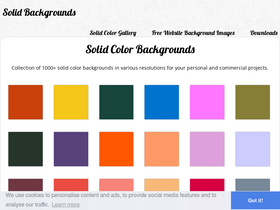 'solidbackgrounds.com' screenshot