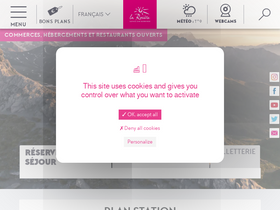 'larosiere.net' screenshot