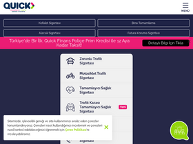 'quicksigorta.com' screenshot