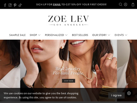 'zoelev.com' screenshot