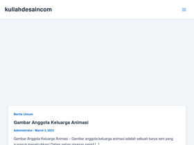 'kuliahdesain.com' screenshot