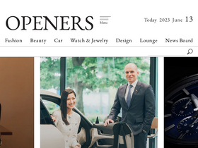 'openers.jp' screenshot