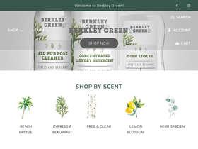 berkleygreen.com homepage screenshot