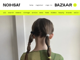 'noihsafbazaar.com' screenshot