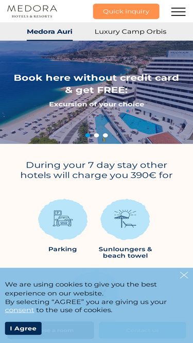 medorahotels.com