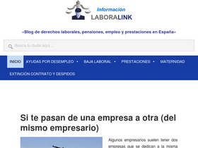 'laboralink.com' screenshot