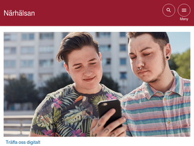 'narhalsan.se' screenshot